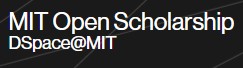 MIT Open Scholarship(DSpace@MIT)
